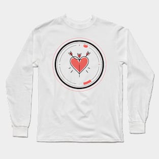 Discover True Romance: Art, Creativity and Connections for Valentine's Day and Lovers' Day Long Sleeve T-Shirt